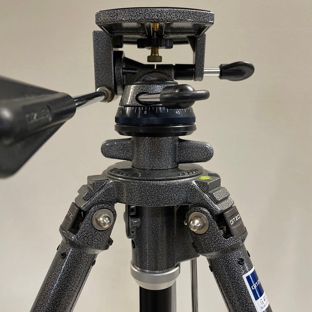 【中古美品】gitzo ジッツォ　g412 三段三脚+雲台g1570