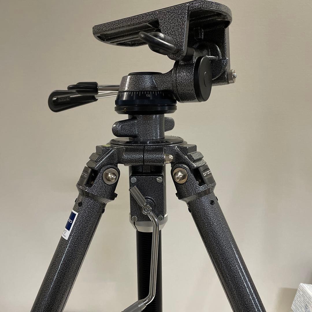 【中古美品】gitzo ジッツォ　g412 三段三脚+雲台g1570