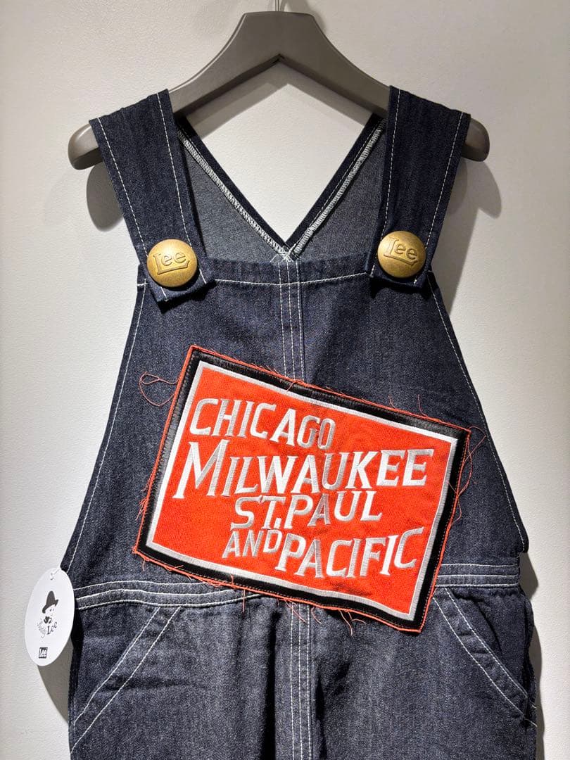 Lee パッチド オーバーオール　 L