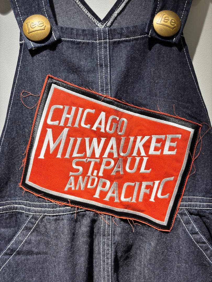 Lee パッチド オーバーオール　 L