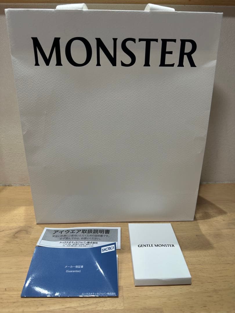 Gentle Monster クリアフレーム サングラス