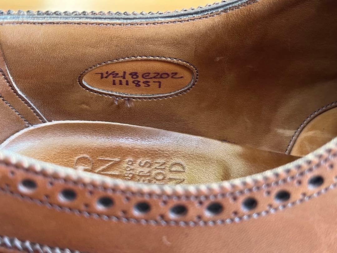 EDWARD GREEN エドワードグリーン　マルバーンウィングチップ