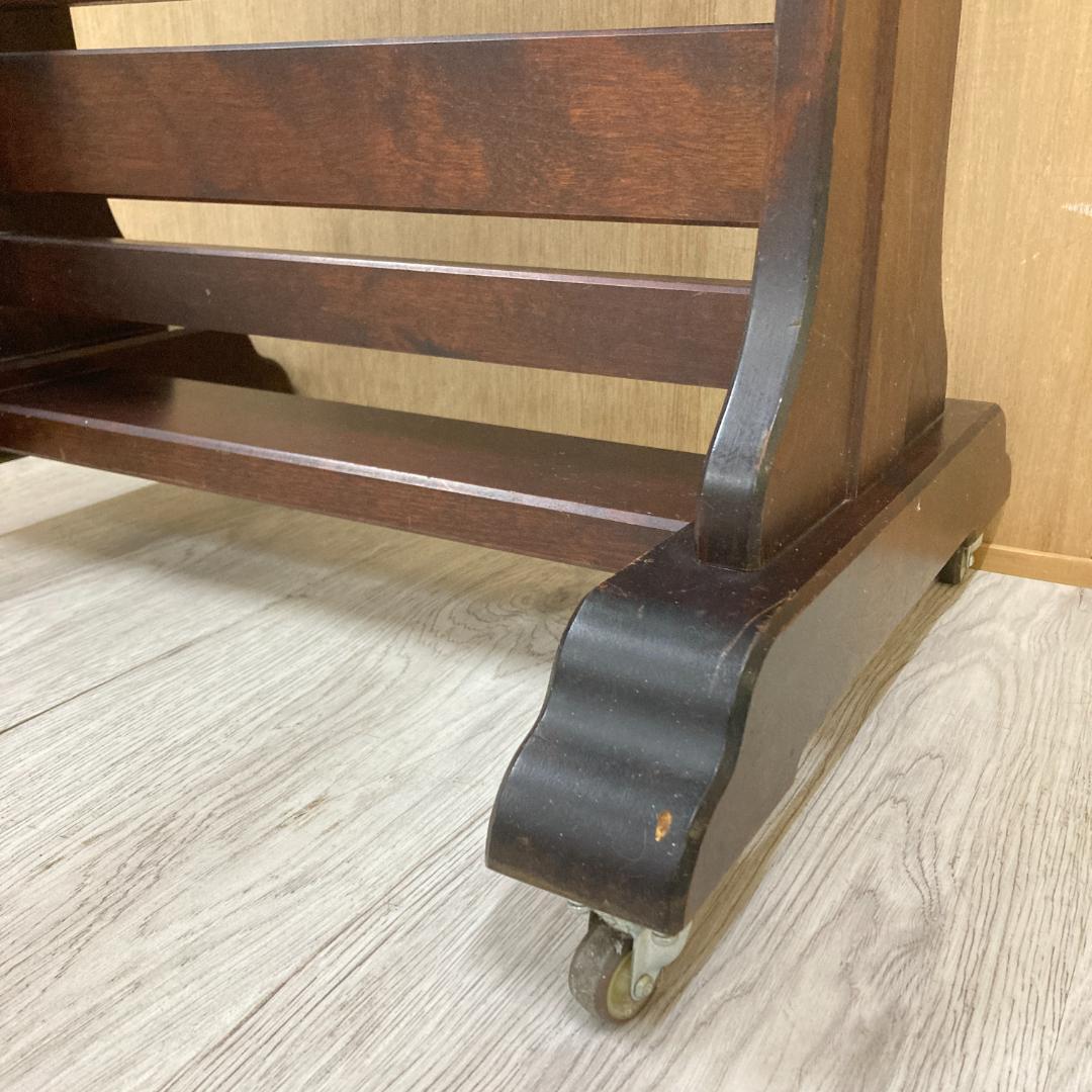 北海道民芸家具　スタンドミラー　姿見　鏡