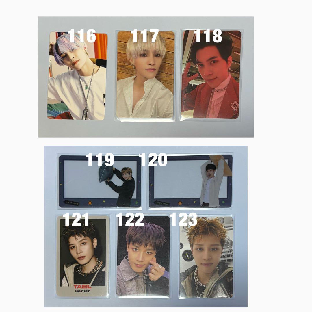 NCTトレカセット *WISH以外のほぼ全メンバー有 *別売り可能、値段交渉可能