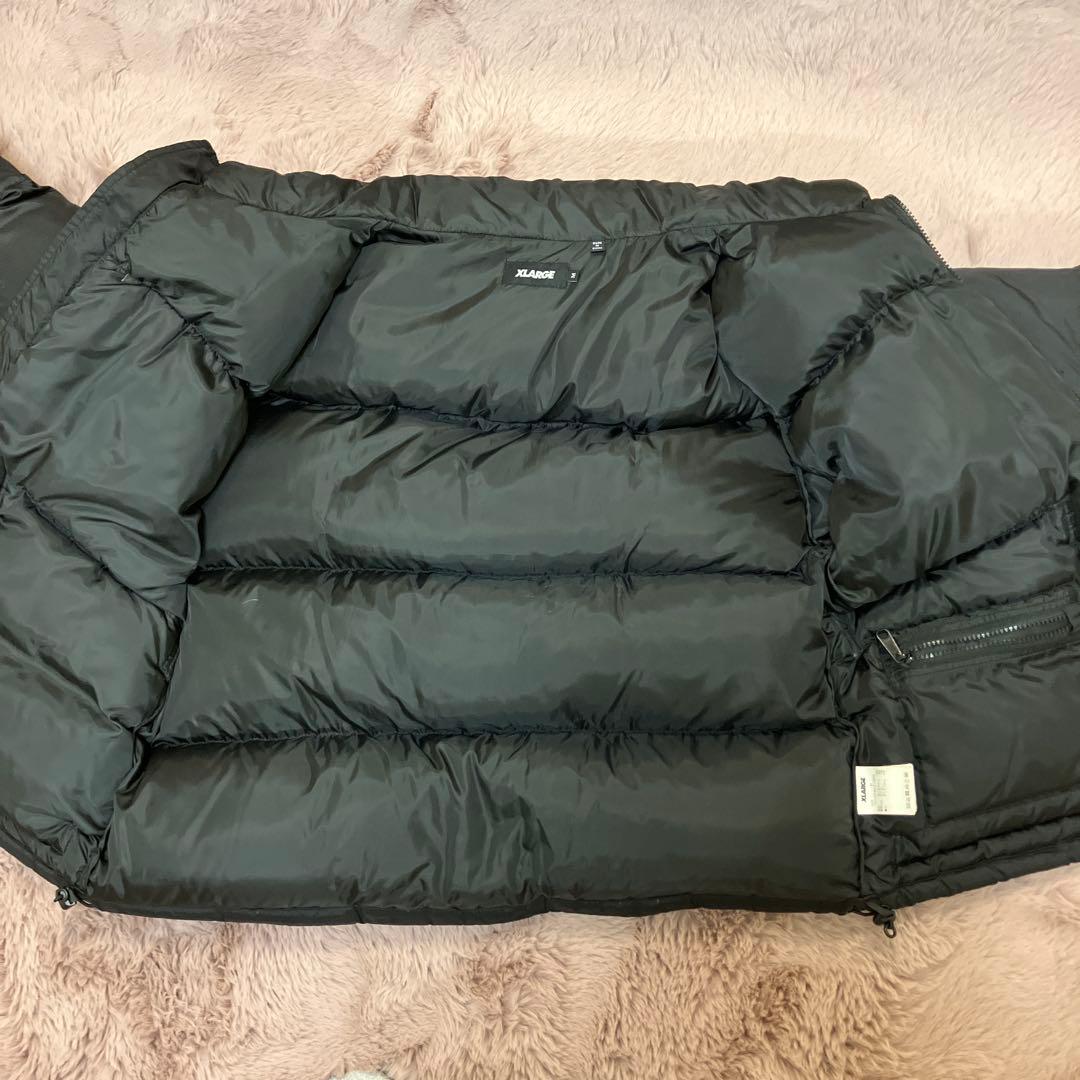 XLARGE ブラック ダウンジャケット M