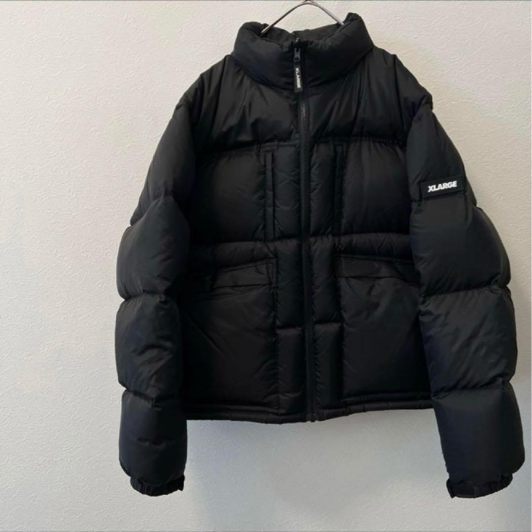 XLARGE ブラック ダウンジャケット M
