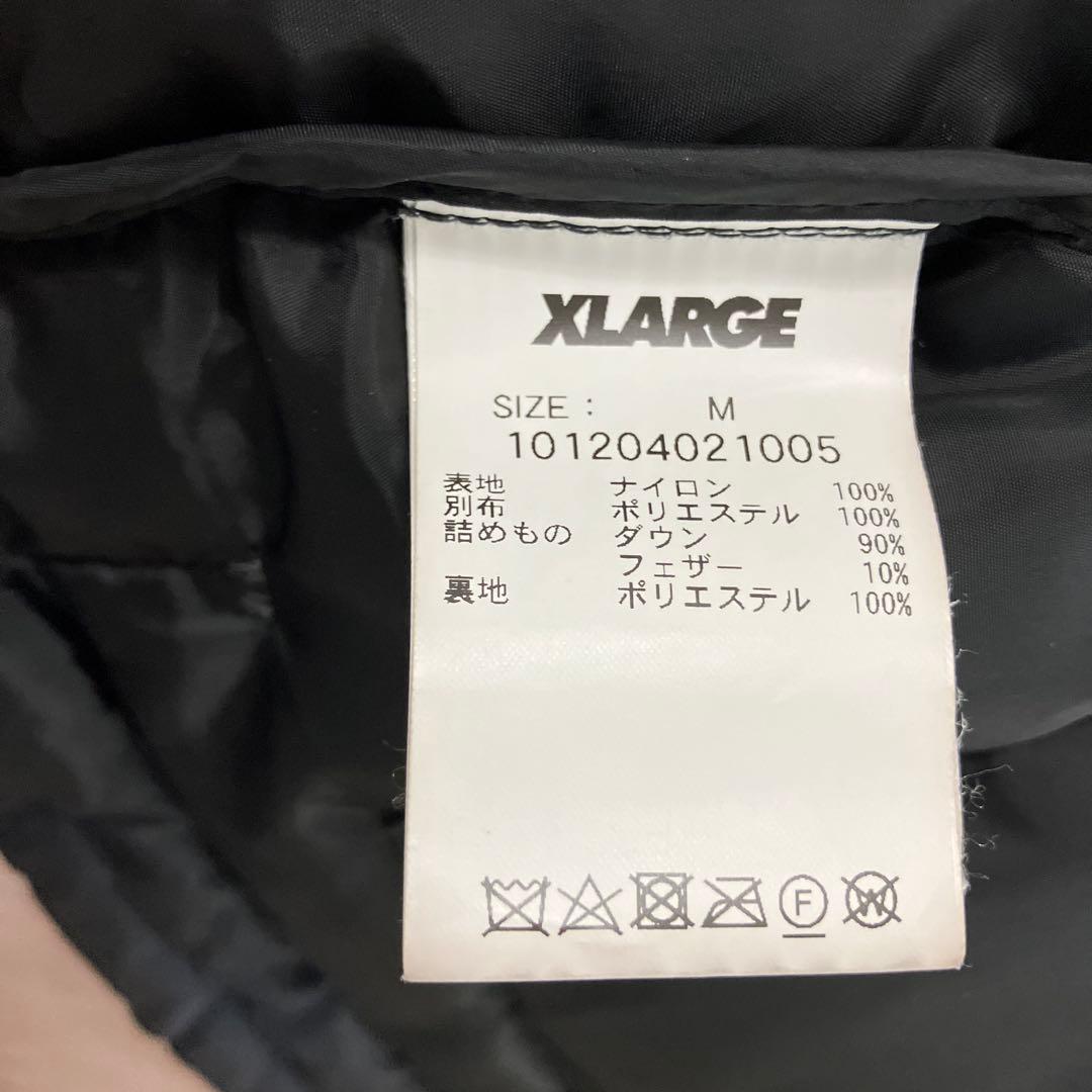 XLARGE ブラック ダウンジャケット M