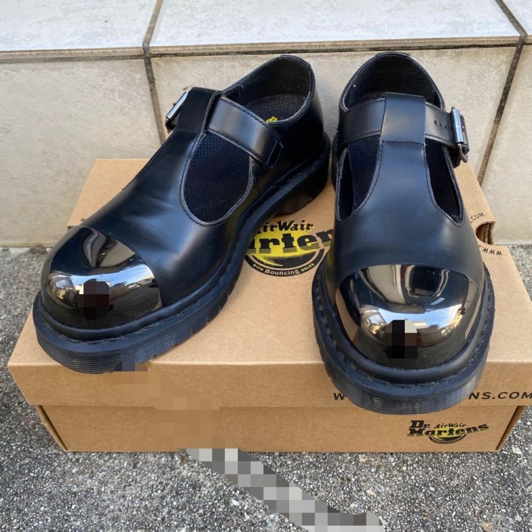 【超稀少】Dr. Martens GRAB メタルトゥ サンダルライク シューズ