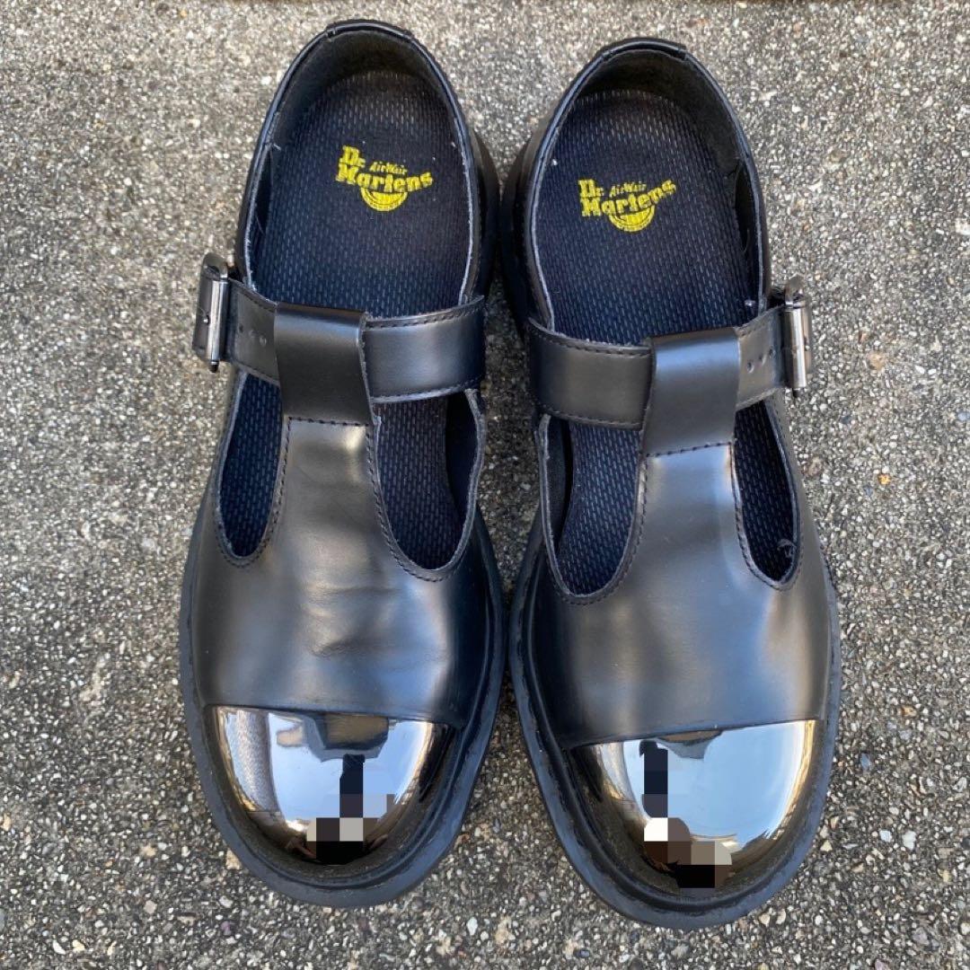 【超稀少】Dr. Martens GRAB メタルトゥ サンダルライク シューズ