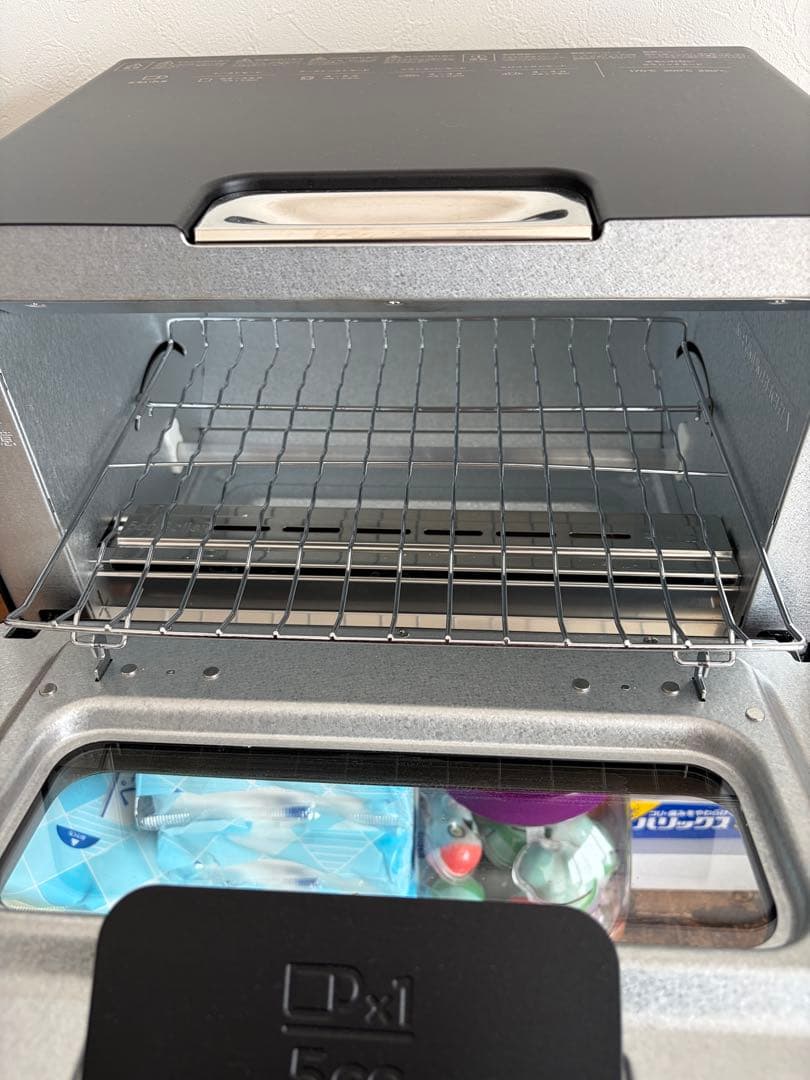 美品 BALMUDA バルミューダ スチームトースター 黒