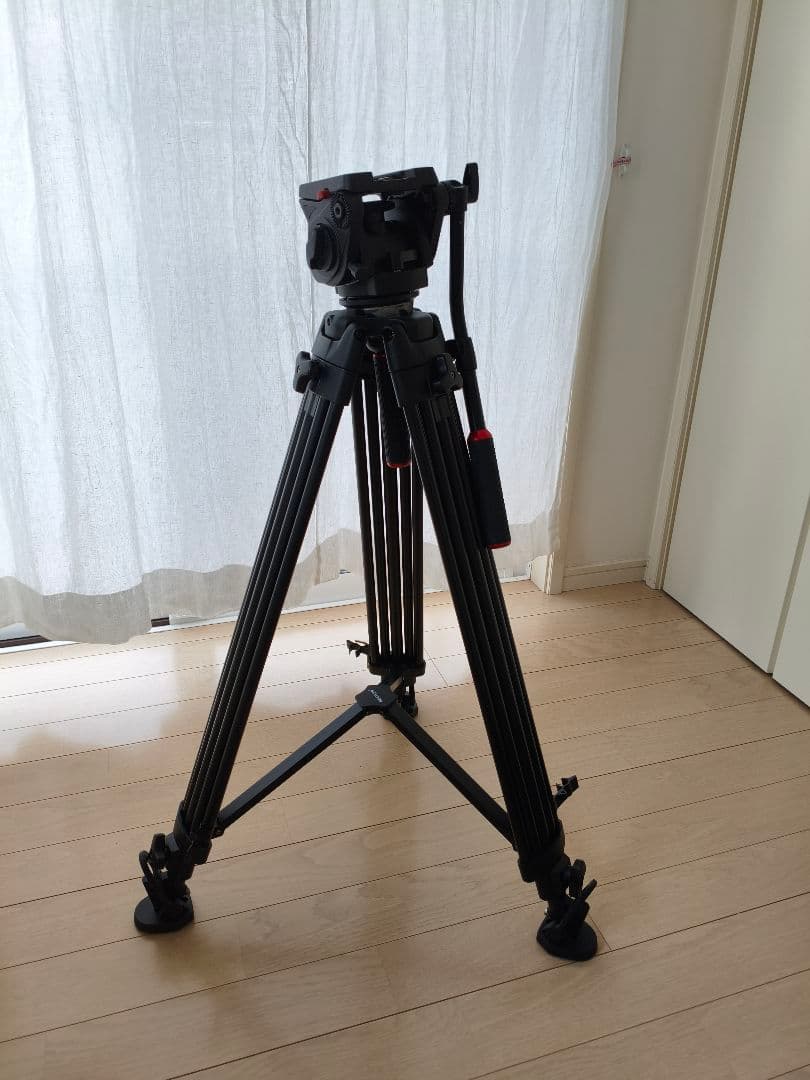 三脚 パン・チルトヘッド 黒