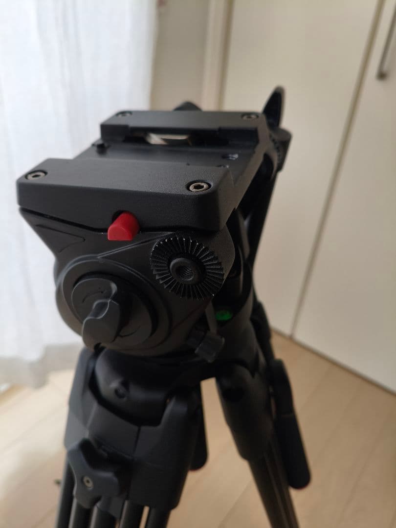 三脚 パン・チルトヘッド 黒