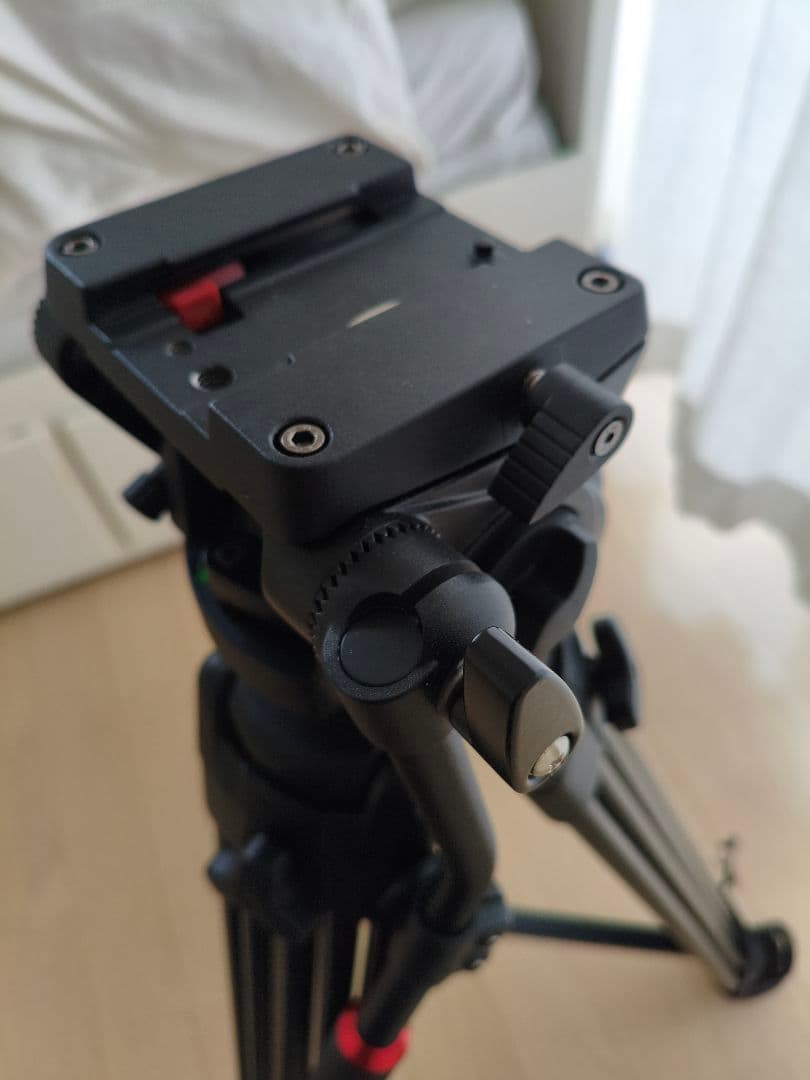 三脚 パン・チルトヘッド 黒