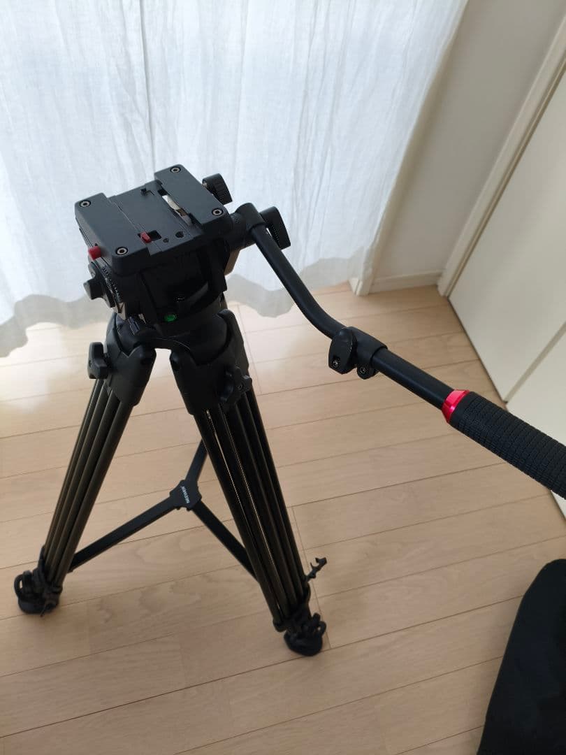 三脚 パン・チルトヘッド 黒