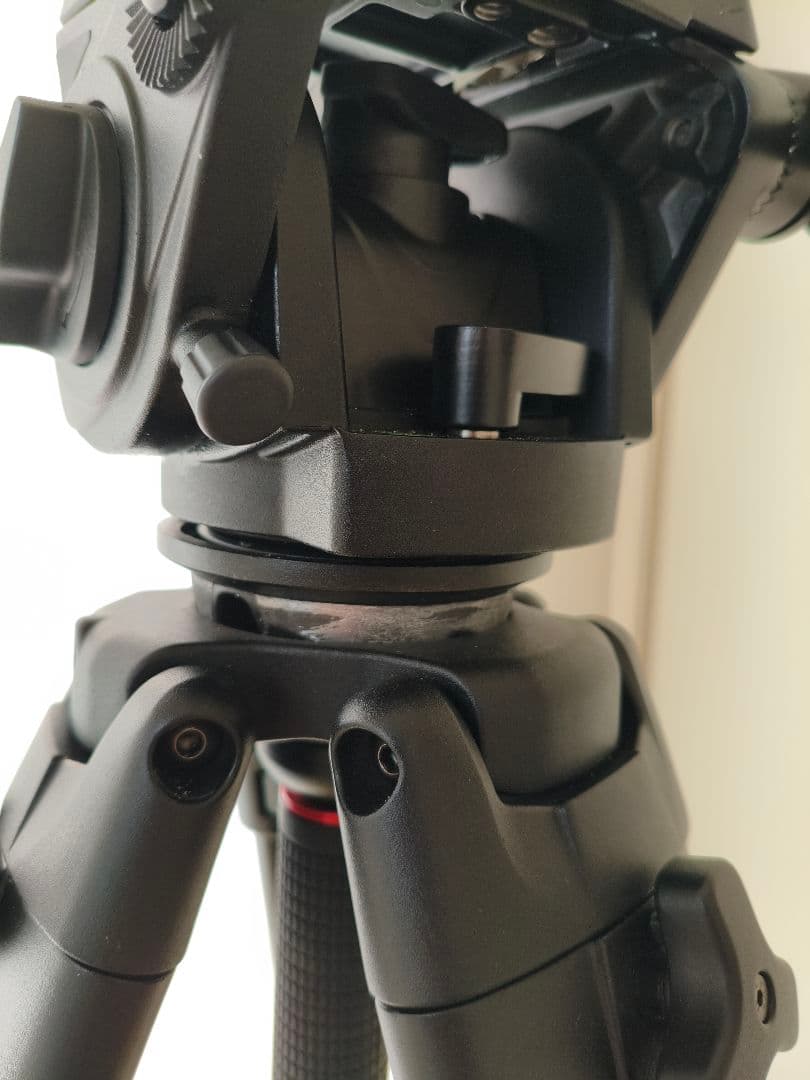 三脚 パン・チルトヘッド 黒
