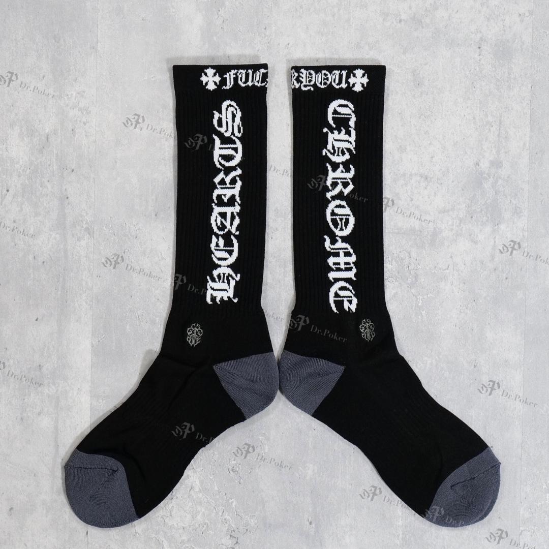 【新品】 Chrome Hearts ダガー ソックス 靴下 白色 M