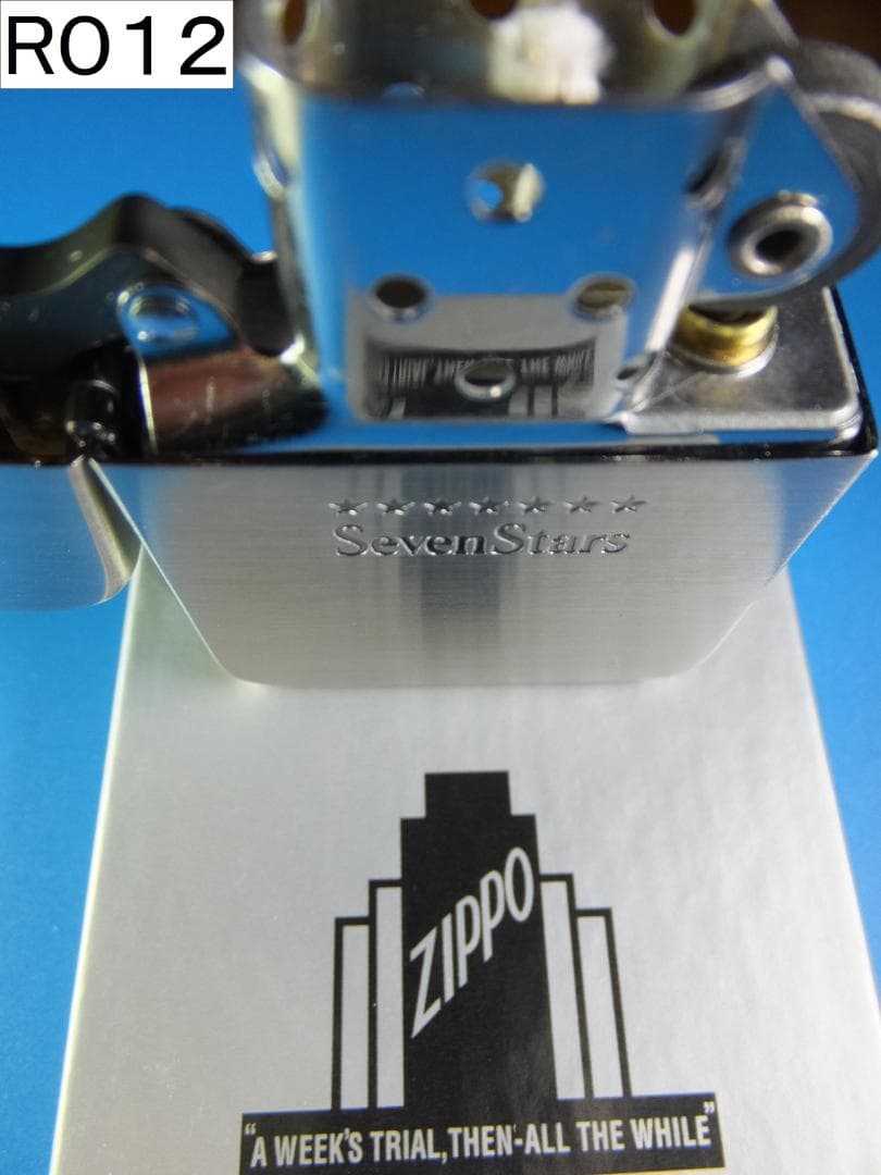 SevenStars Zippoライター ステンレス