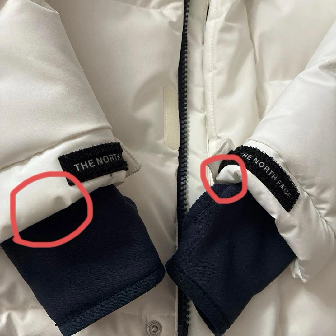 THE NORTH FACE ホワイトダウンジャケット　平昌オリンピック