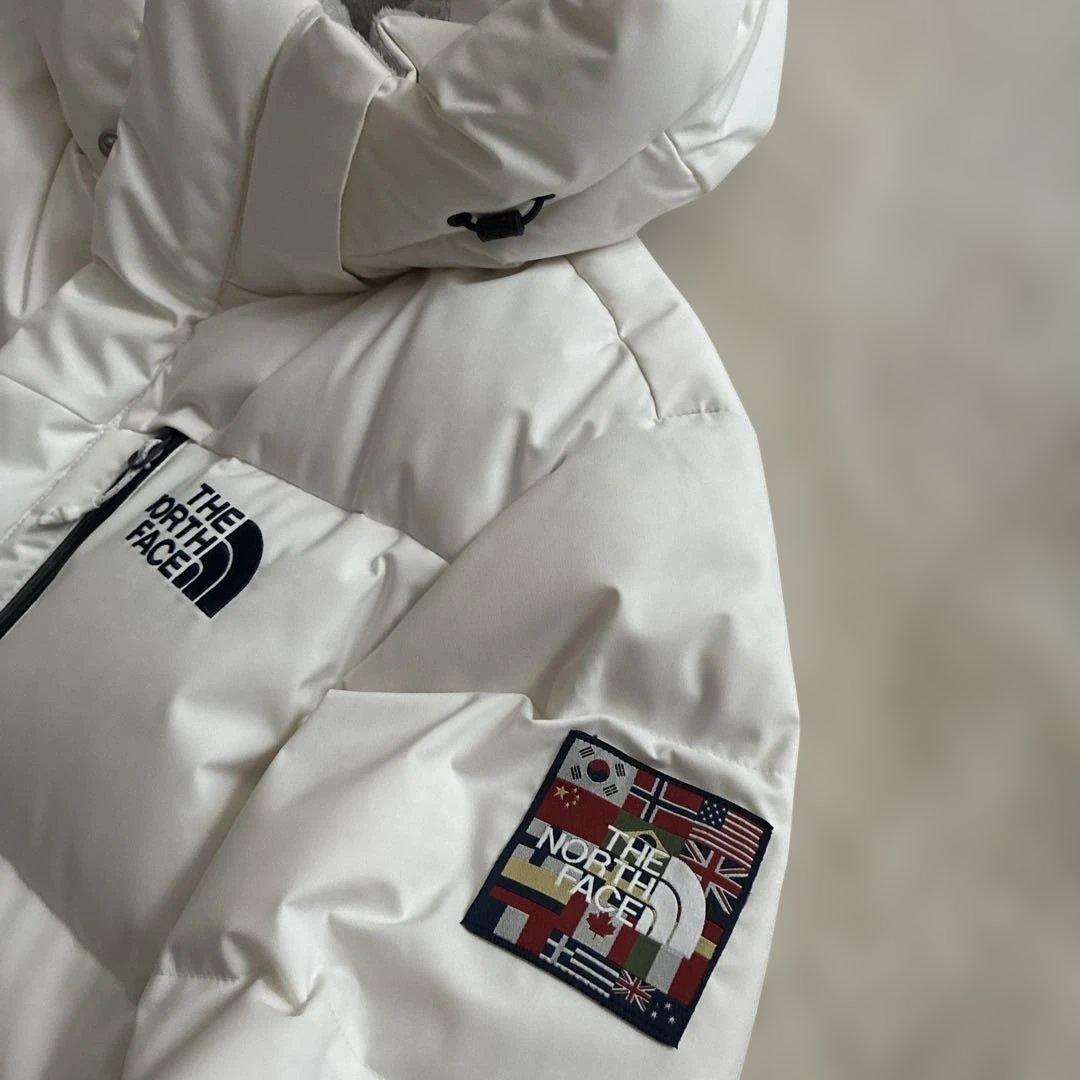 THE NORTH FACE ホワイトダウンジャケット　平昌オリンピック