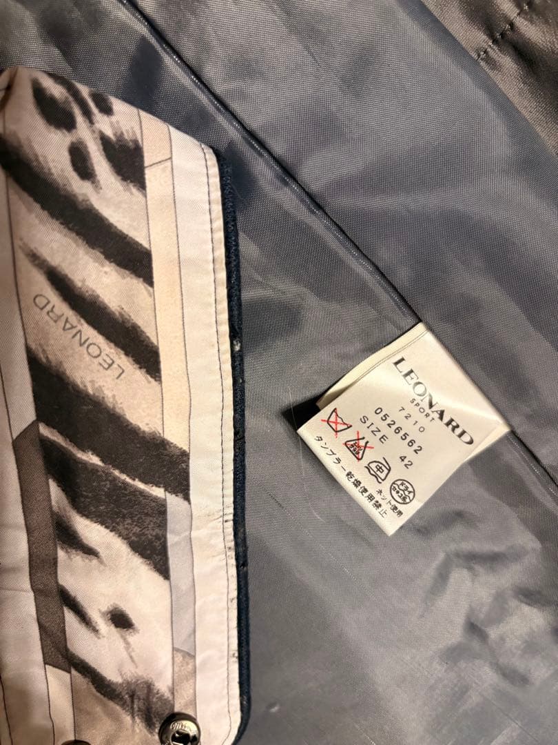 値下！　レオナール　レインコート　42 L〜LL