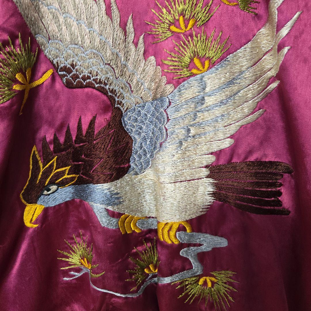 リバーシブル刺繍スカジャン レディース