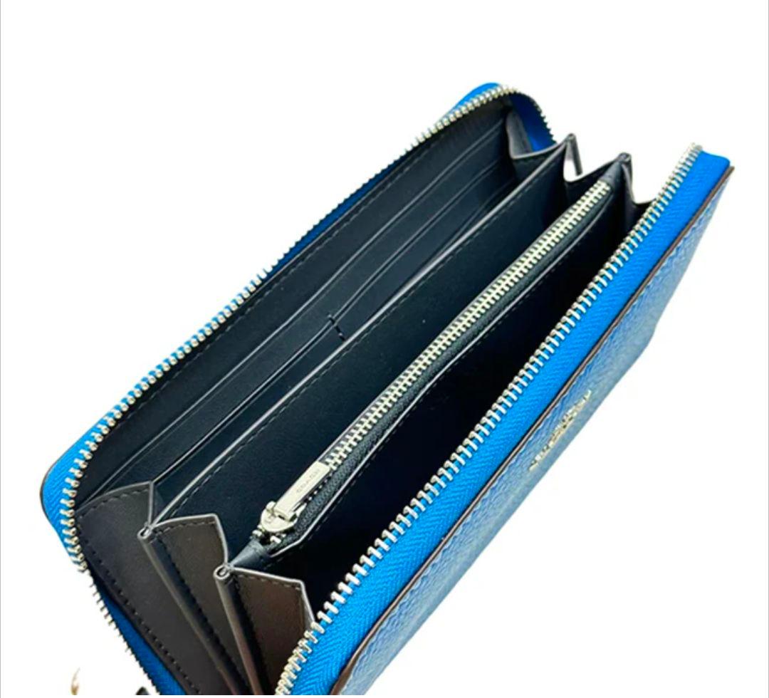 COACH/アウトレット 長財布(ブルー)