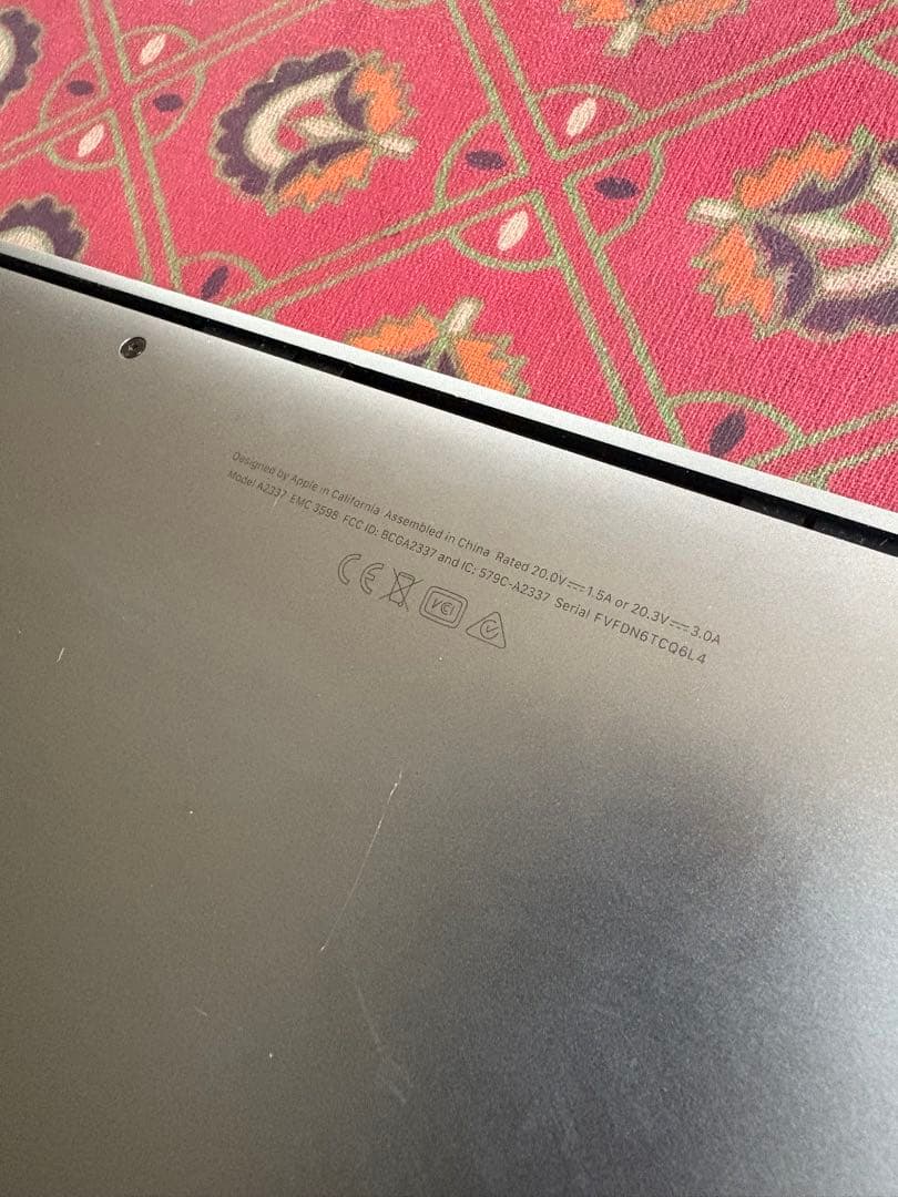 MacBook Air シルバー 本体 M1 256GB 8GB 13.3インチ