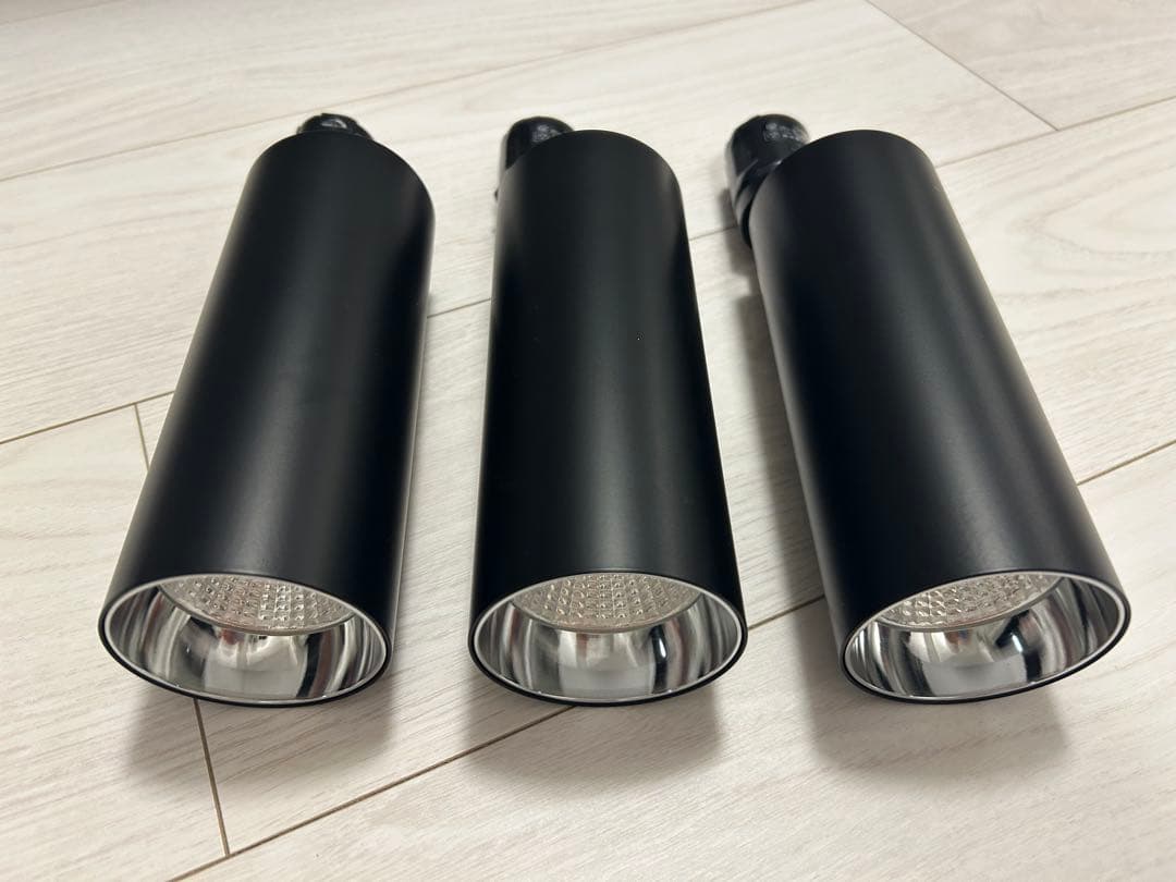 【3個セット】エジソンスマートLEDスポットライト 黒・調光・調色・WiFi対応