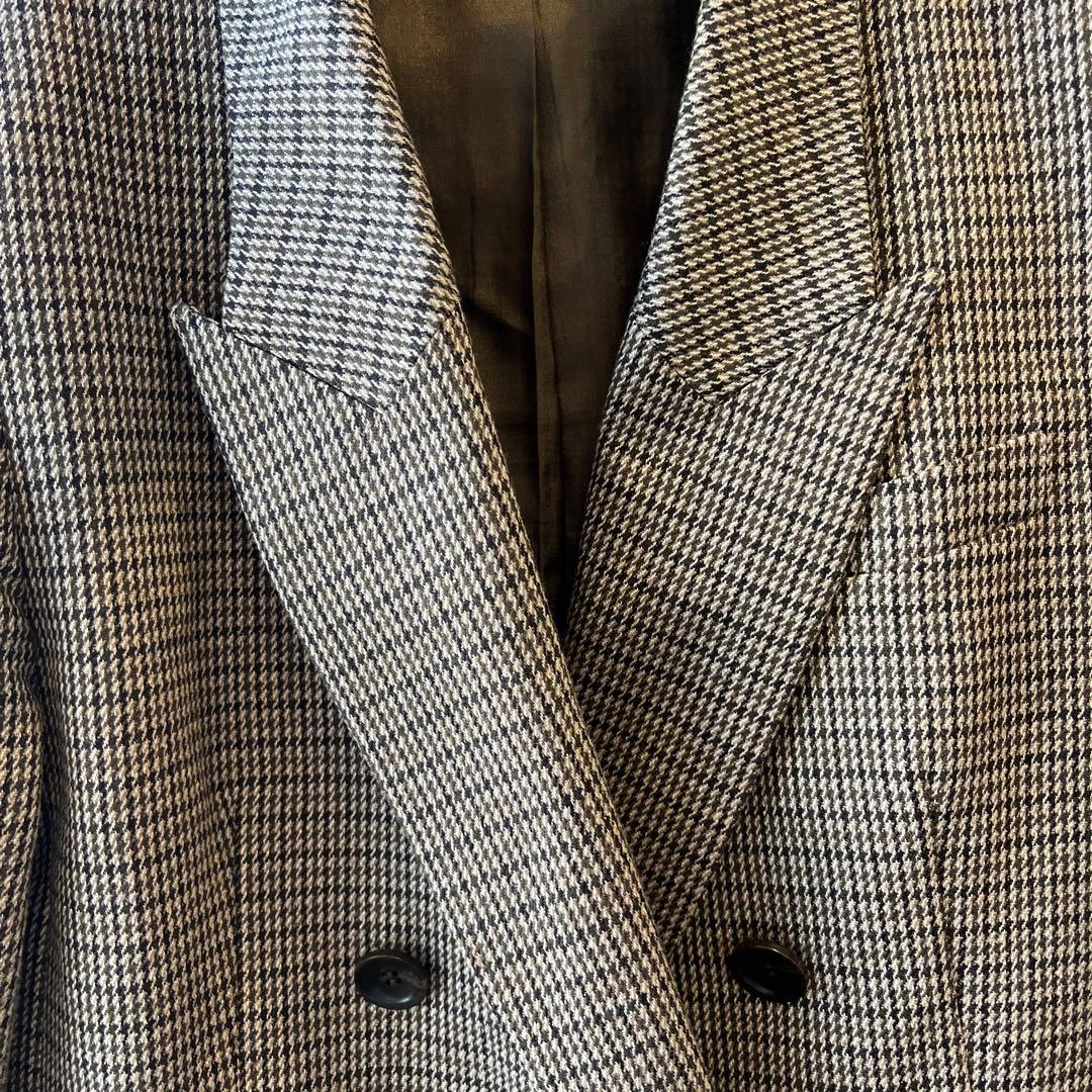 アルアバイル　チェックツイードジャケット　最終値下