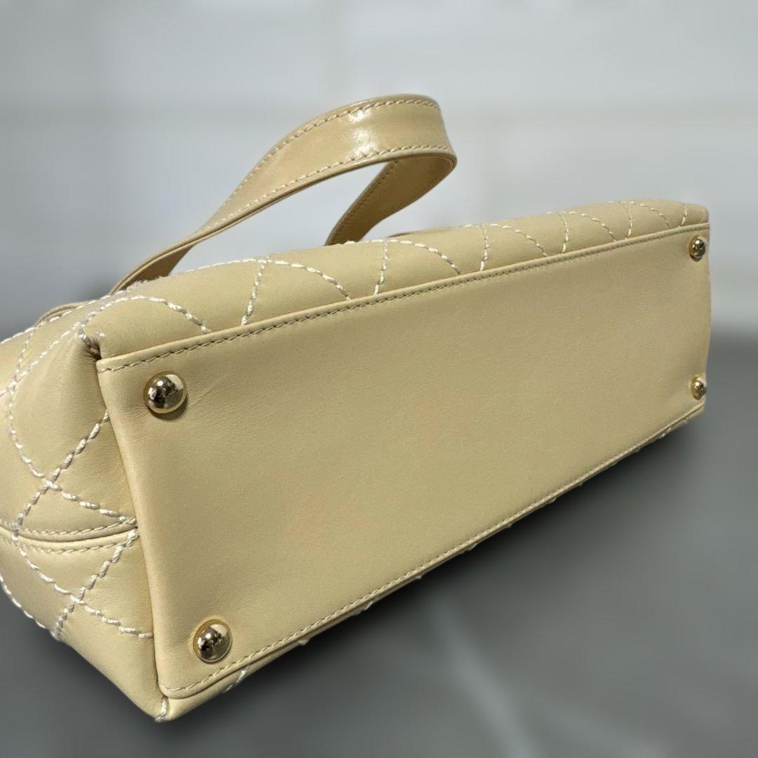 美品　CHANEL シャネル トートバッグ 7番台 ワイルドステッチ