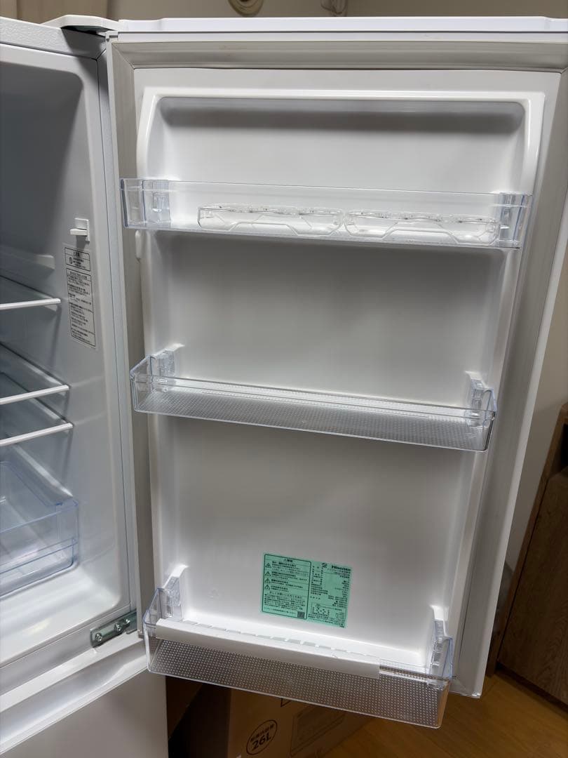 Hisense HR-D1701W冷蔵庫175L 2024年製※送料込み！