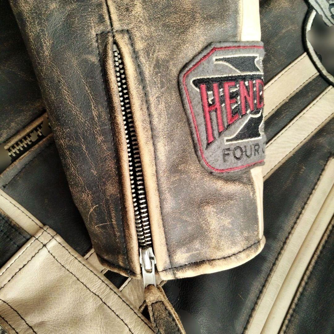 ドッグファイト DOG FIGHT レザージャケット バイカー ライダース　5