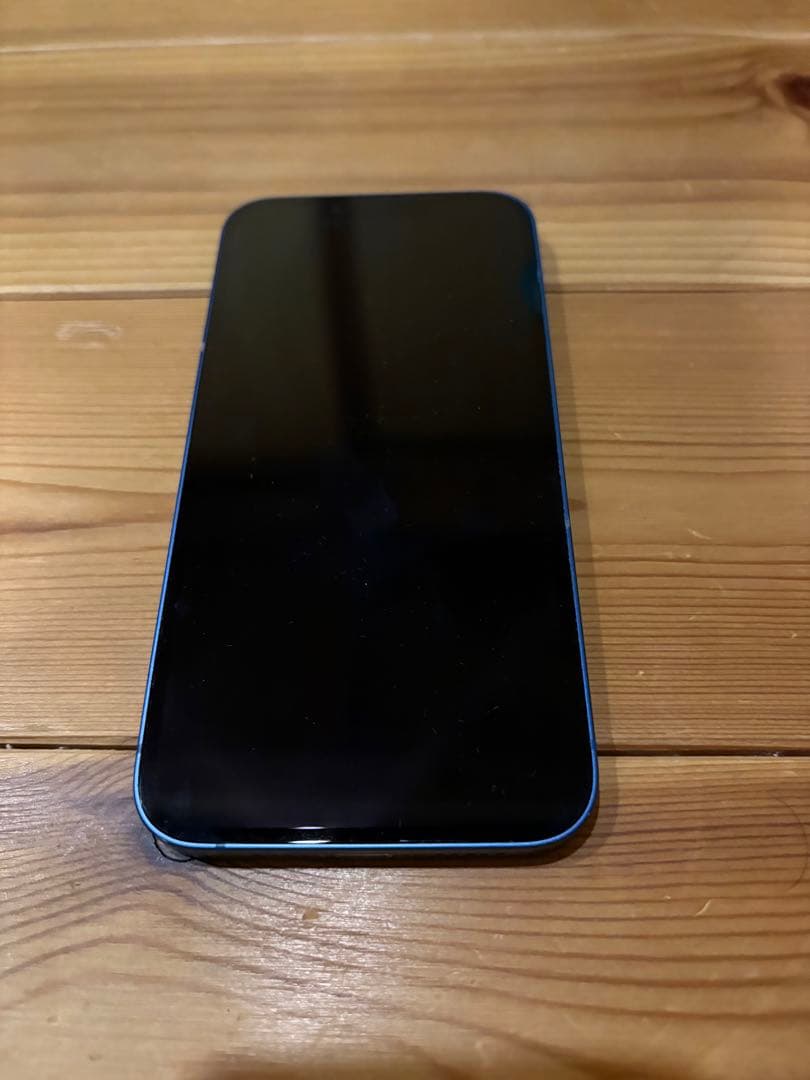 Apple iPhone 13 青色 本体