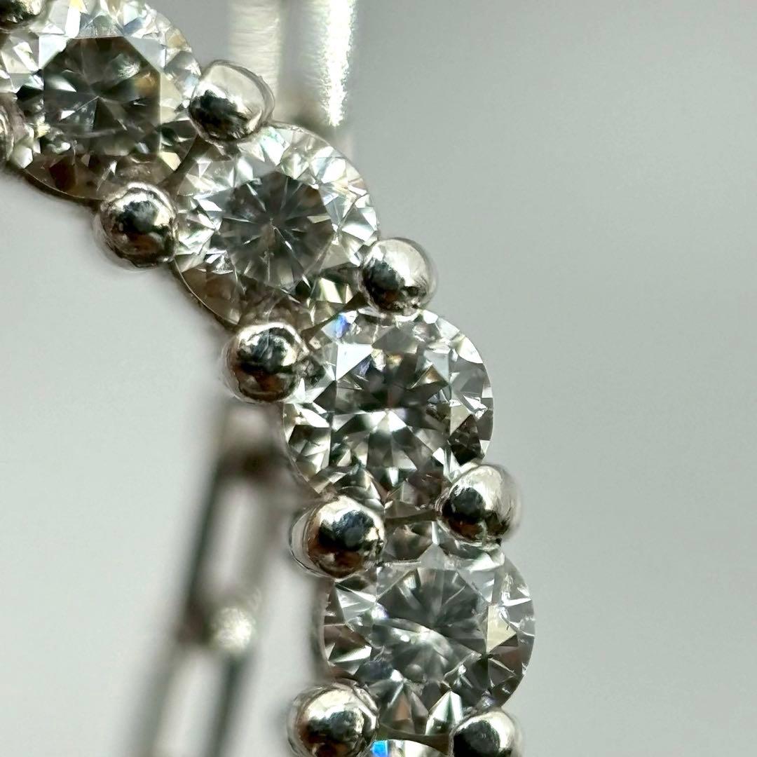 プー190.ダイヤモンド K18WG ネックレス