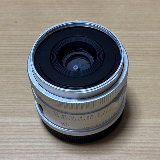【美品】SIGMA 45mm f2.8 CONTEMPORARY シルバー
