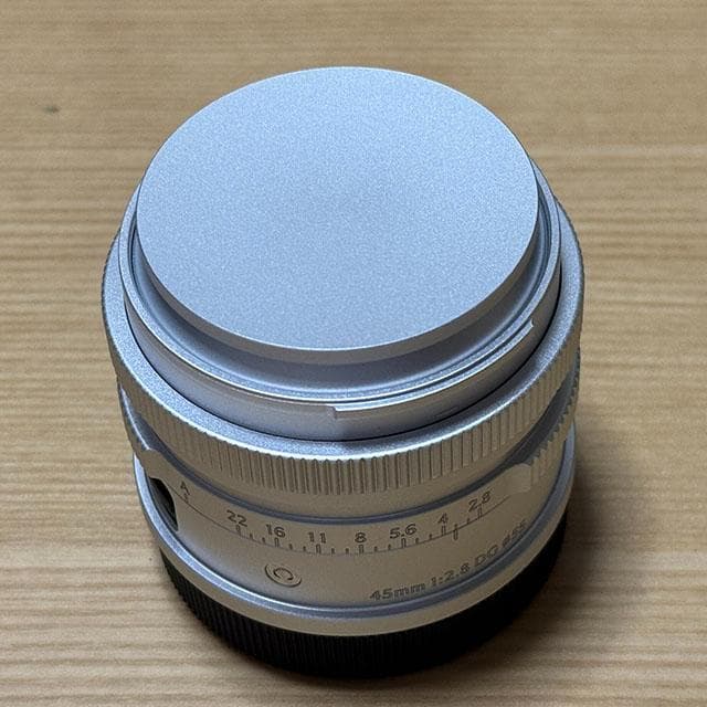 【美品】SIGMA 45mm f2.8 CONTEMPORARY シルバー