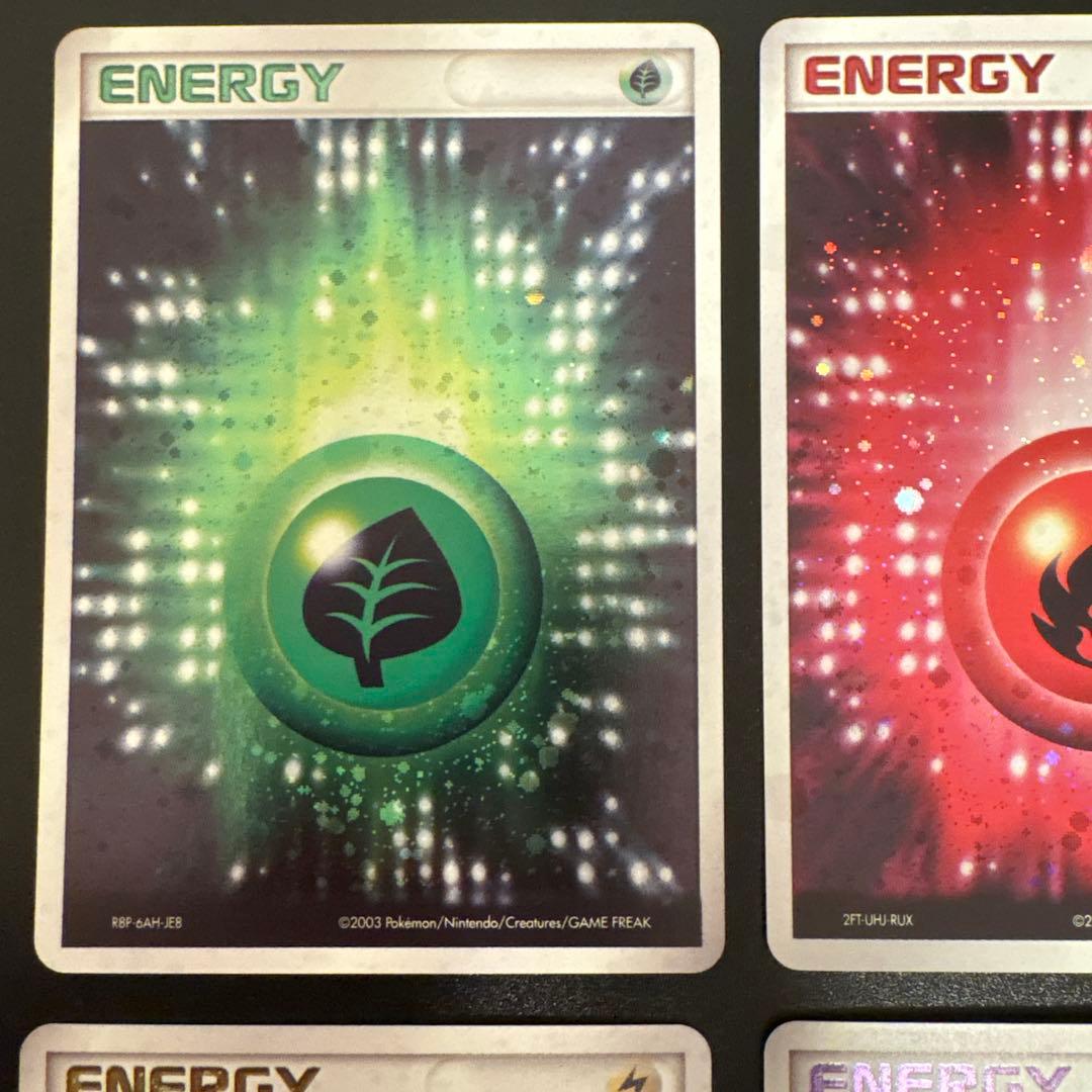 カ*）様 #ゆんの気まぐれオークション　（竹）エネルギーカード ８種　2003