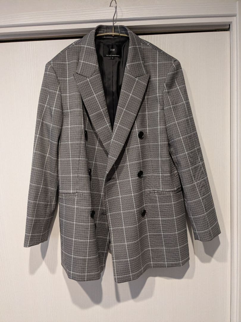 mai.。　23区【洗える】ガンクラブプレイドチェック ジャケット