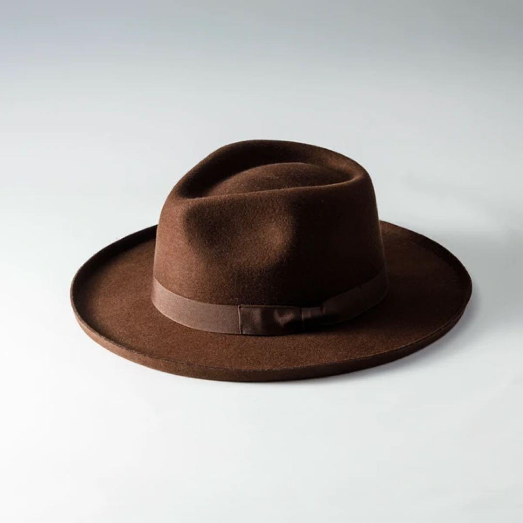 BRIM UP LONG FELT HAT　ブリムアップ ロング フェルトハット