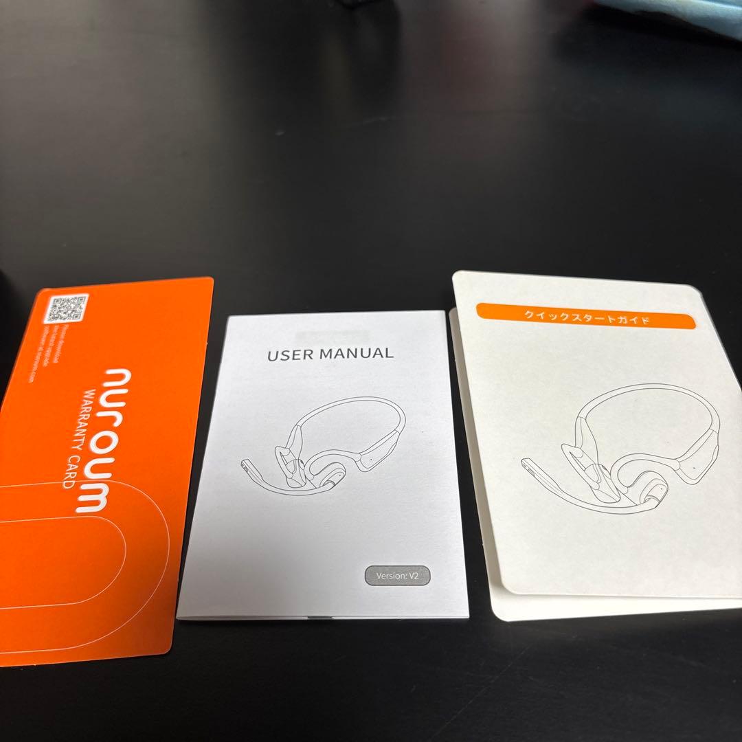 Nuroum OpenEar Pro2 Bluetoothイヤフォン ブラック