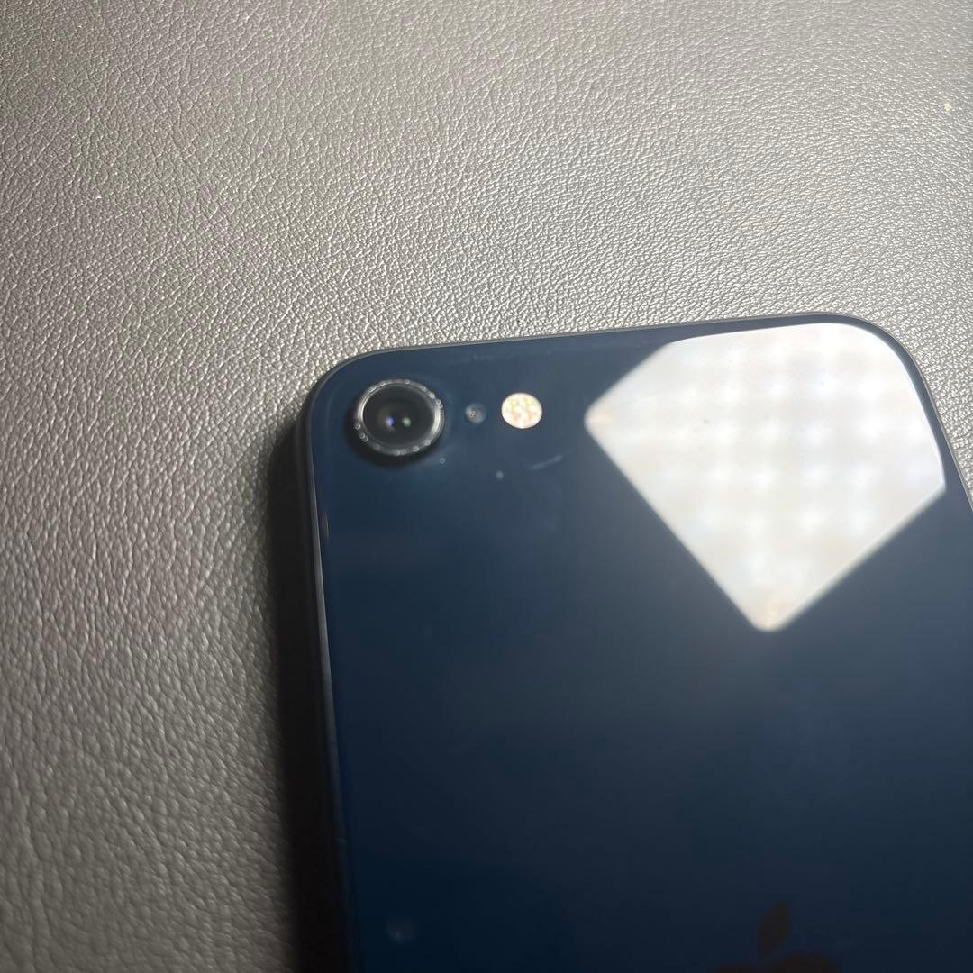 バッテリー100% iPhone SE3 128GB ミッドナイト 本体のみ