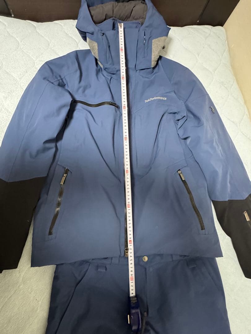 値下　美品　ピークパフォーマンス 綿入　ブルーシャドウＭ