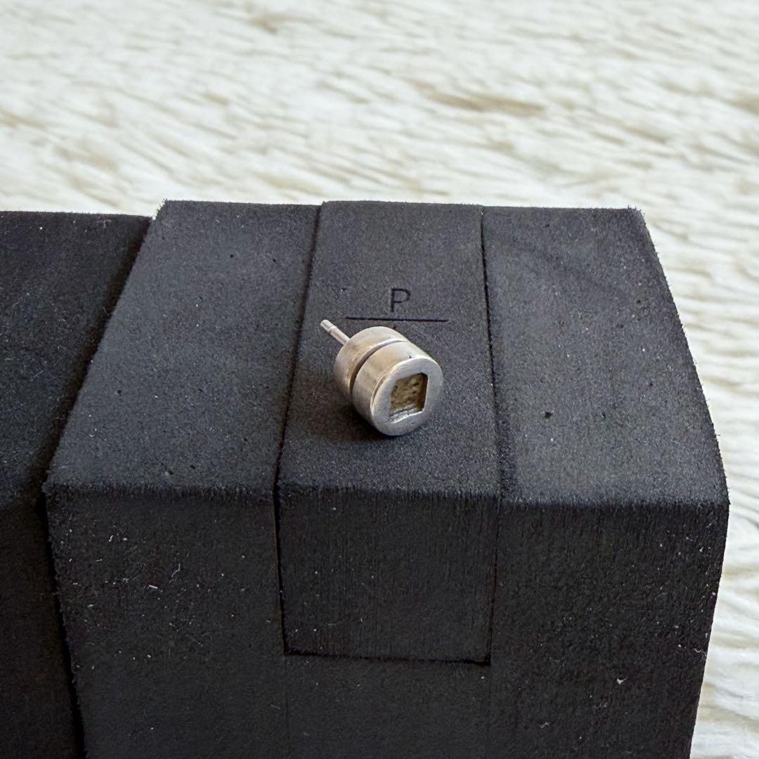 希少 Parts of Four スタッドピアス シルバー ダイアモンド