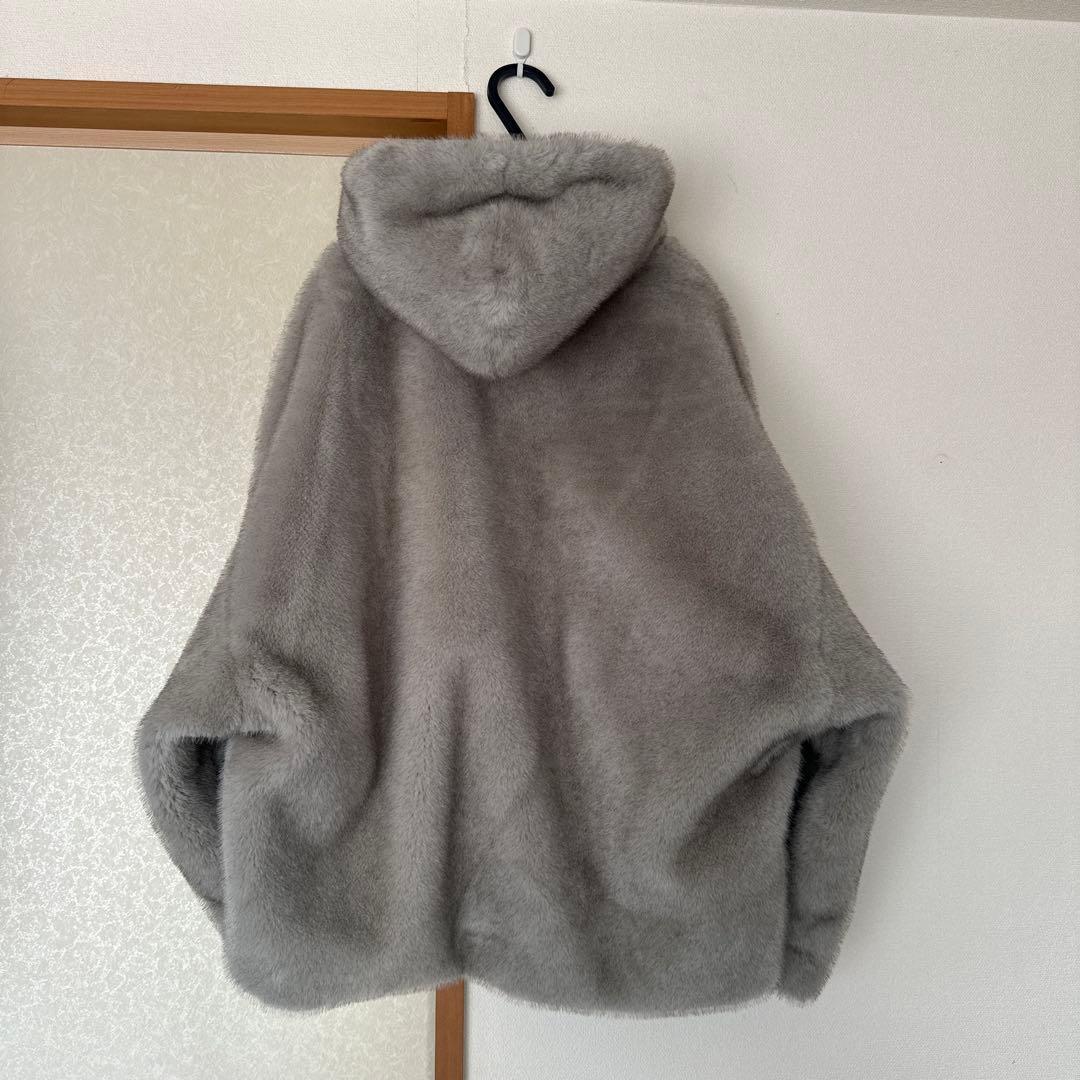 SALON ジャケット adam et rope'グラデーションファーブルゾン