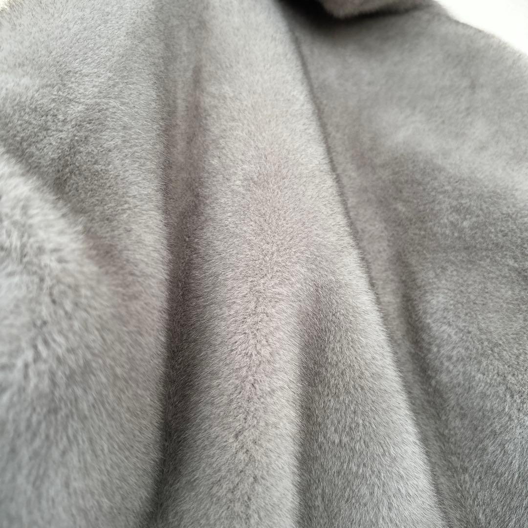 SALON ジャケット adam et rope'グラデーションファーブルゾン