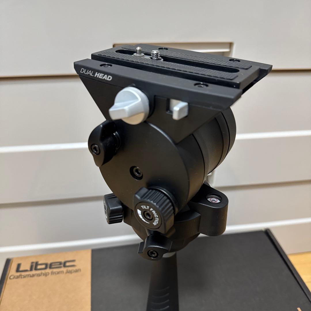 Libec TH-V ヘッド　ビデオ雲台　美品