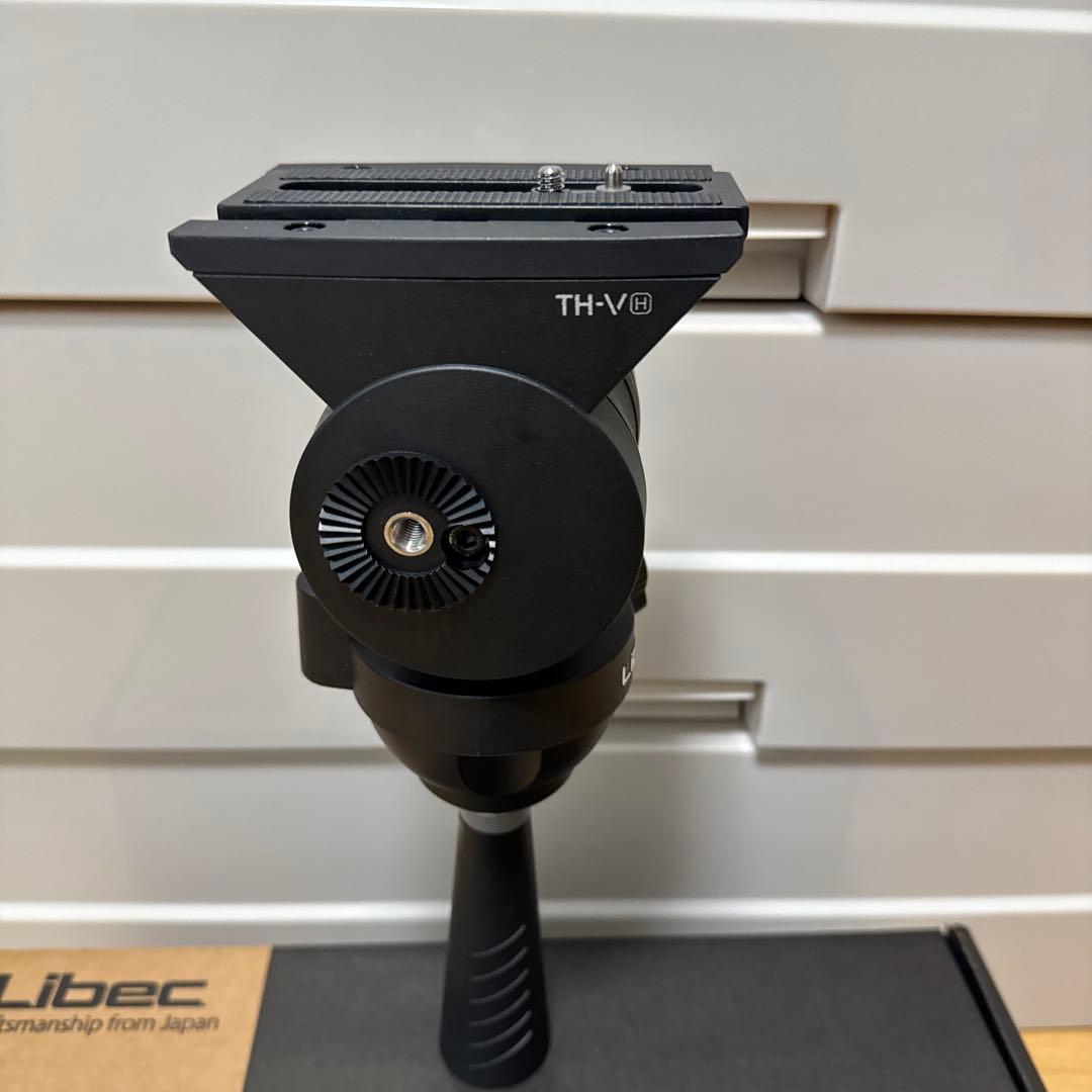 Libec TH-V ヘッド　ビデオ雲台　美品