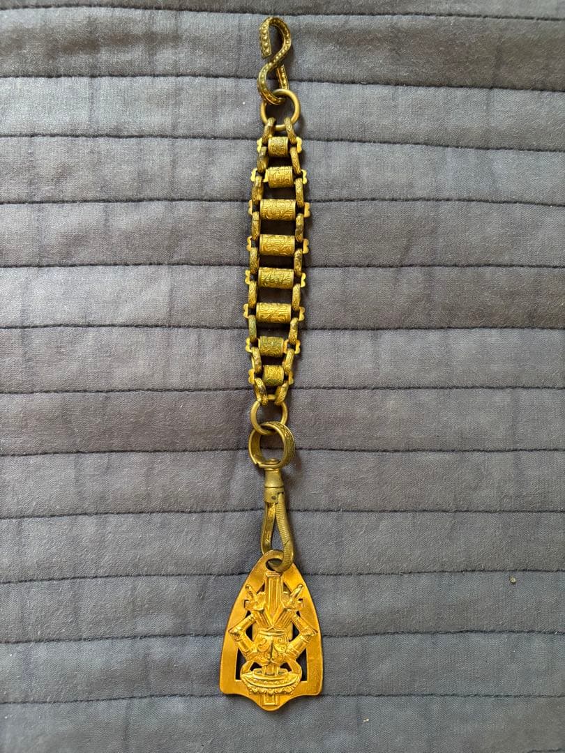フリーメイソン ソードチェーン ショート ビンテージ アンティーク 40s