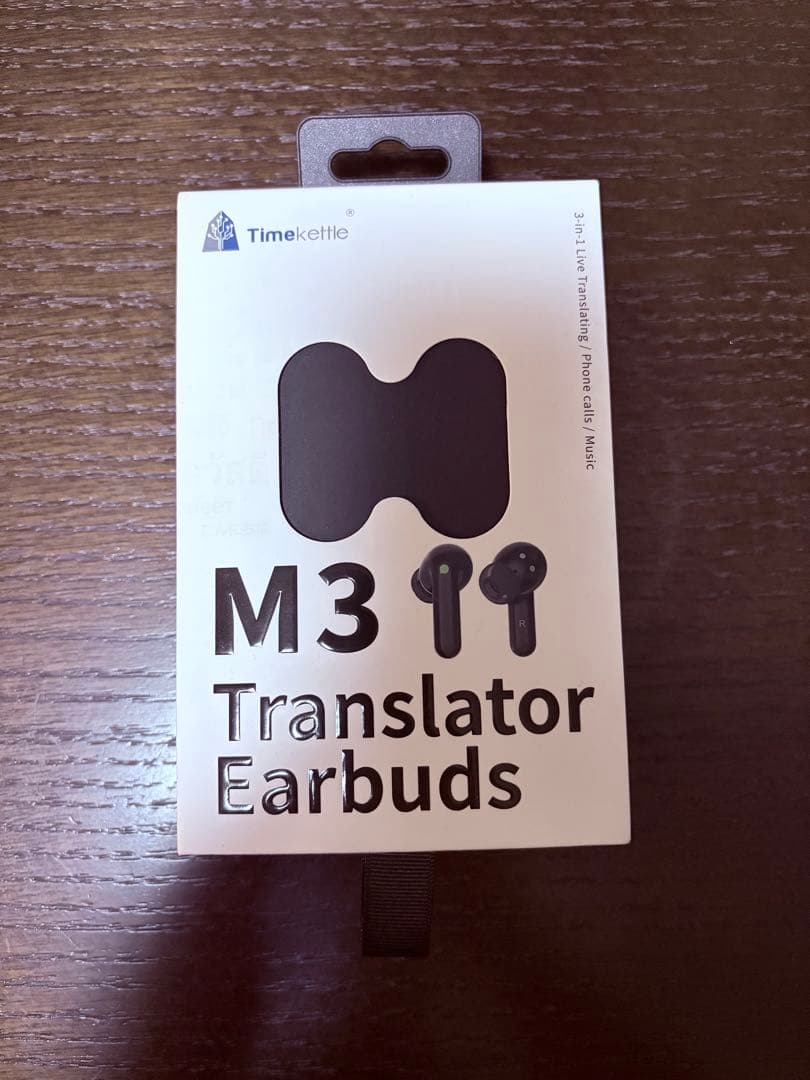 【美品】 Timekettle M3 イヤホン型翻訳機