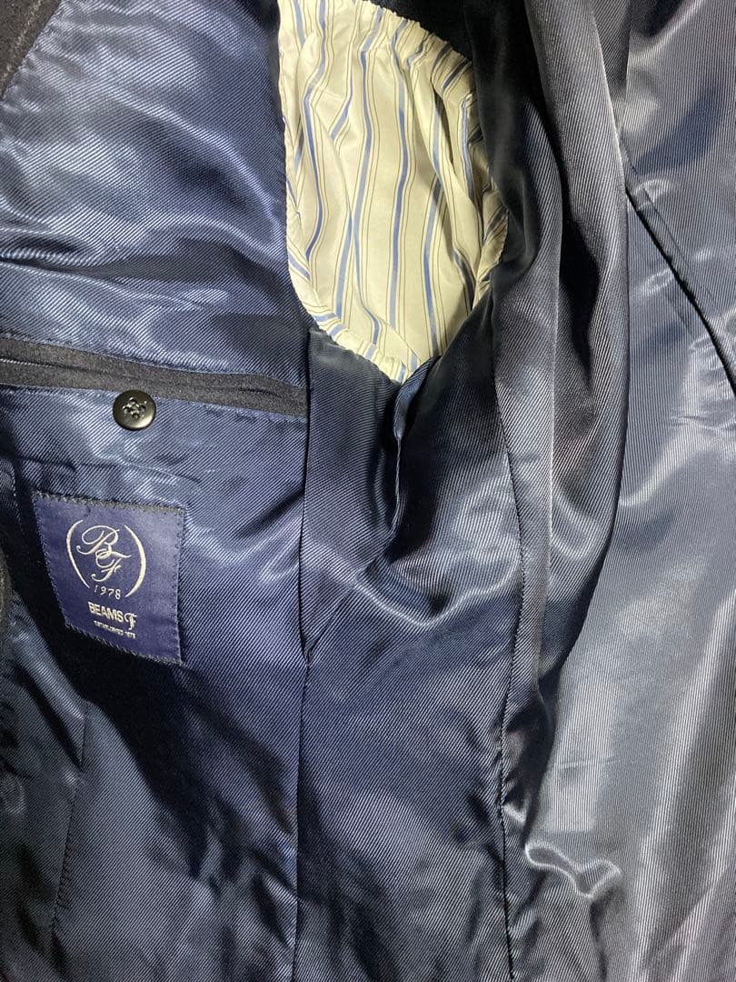 【BEAMSF】FOX　BROTHERSチョークストライプスーツ　44